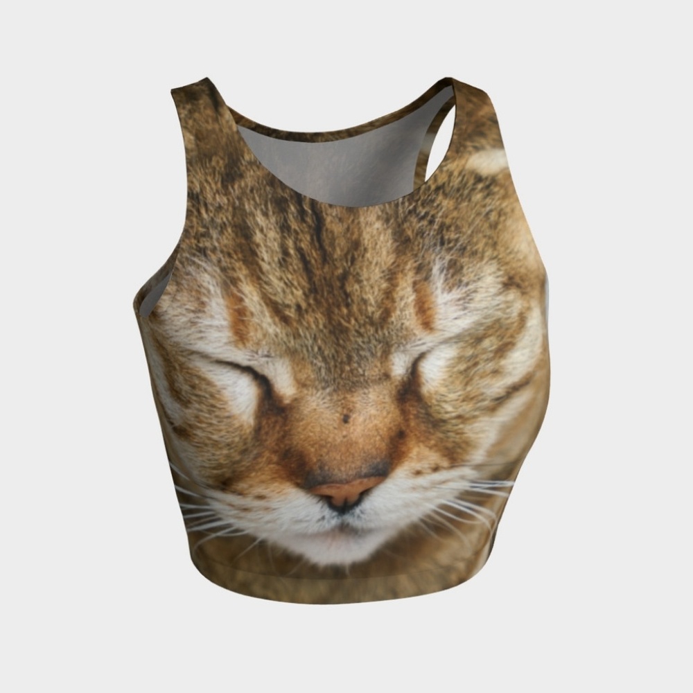 Meh Mew! - Athletic Crop Top